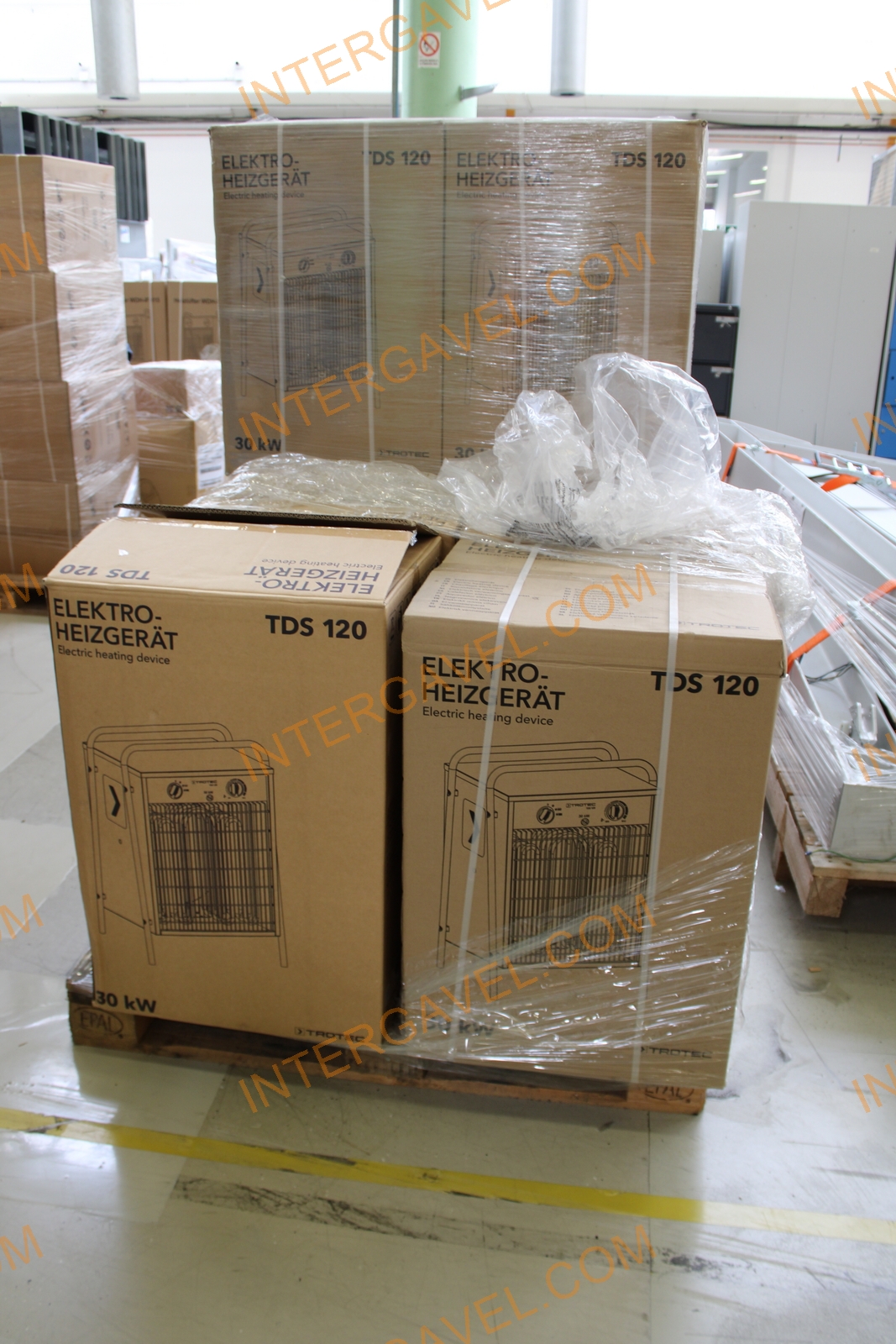 Elektromos ipari hősugárzó TDS120 (30 kW) 7