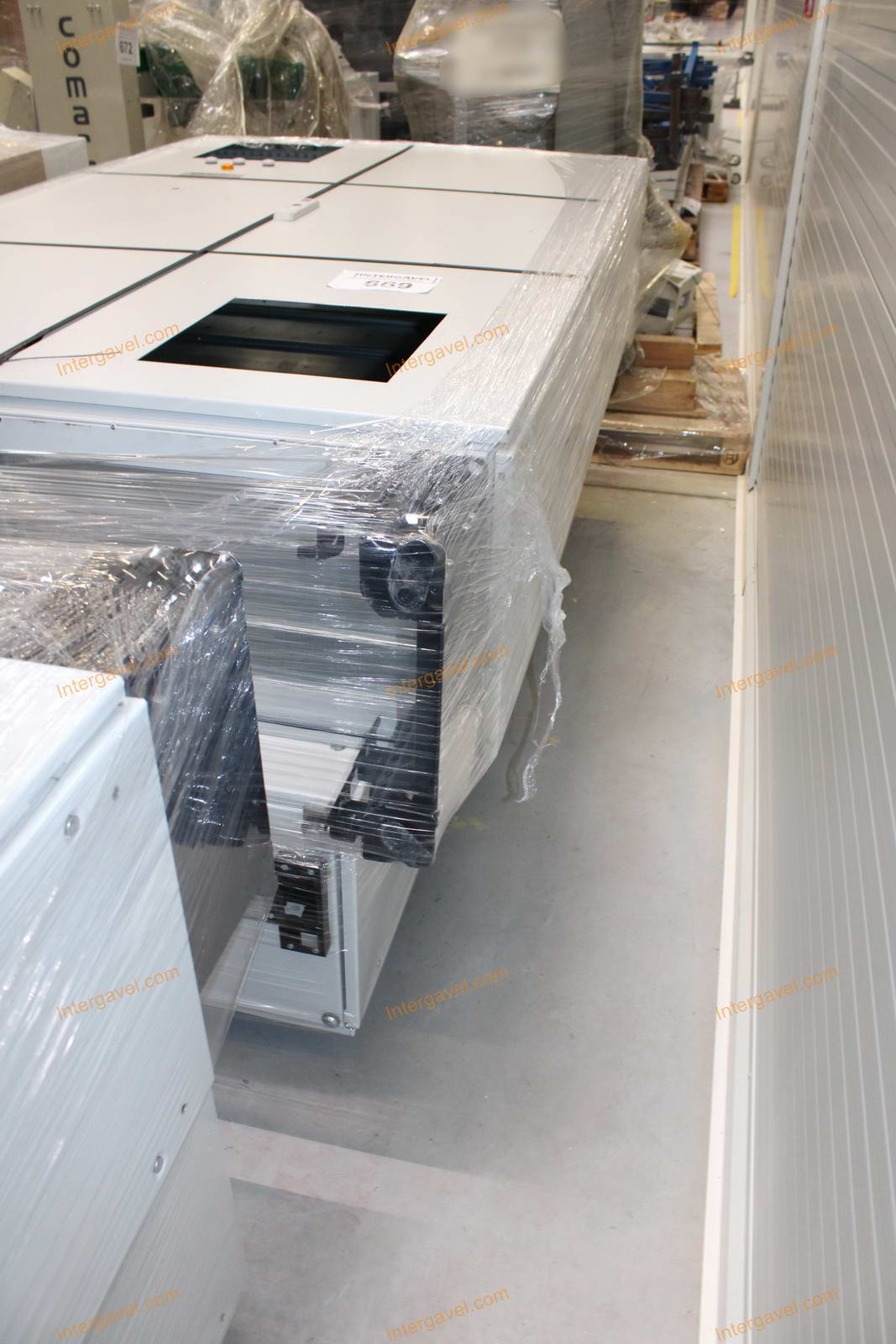 Villamos szekrény - bontott