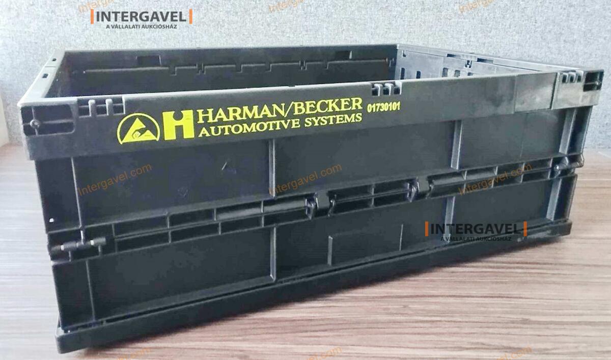 Összecsukható műanyag láda - 600x400x220 3