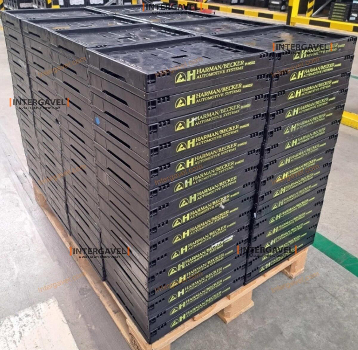 Összecsukható műanyag láda - 400x300x220 7