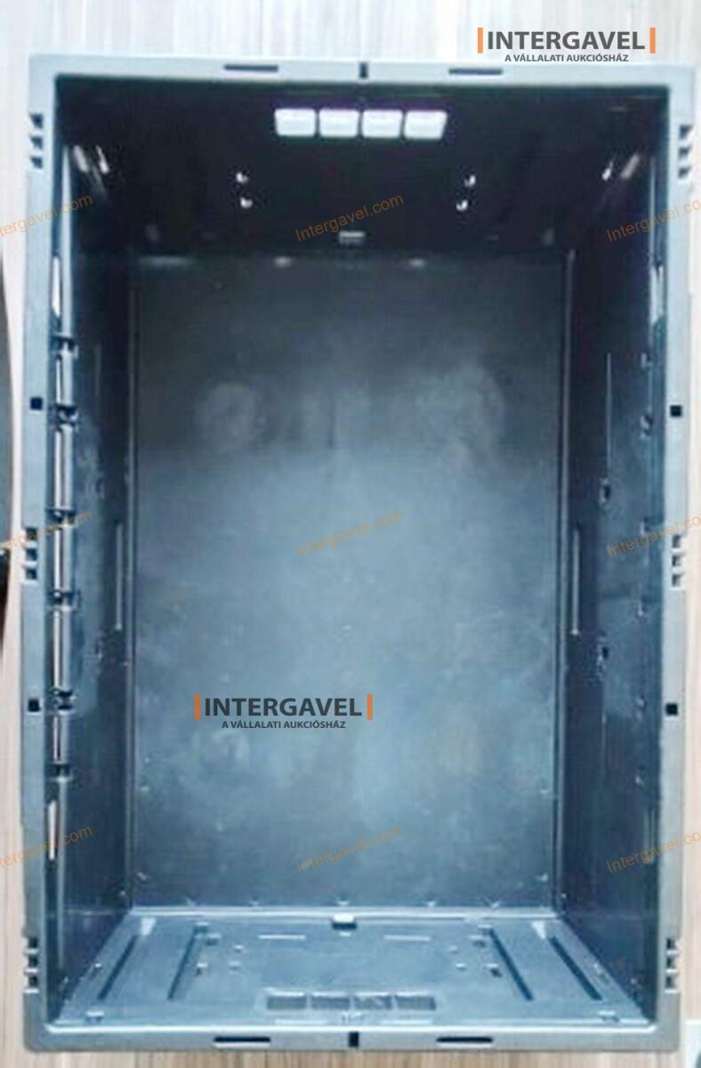 Összecsukható műanyag láda - 600x400x220 5