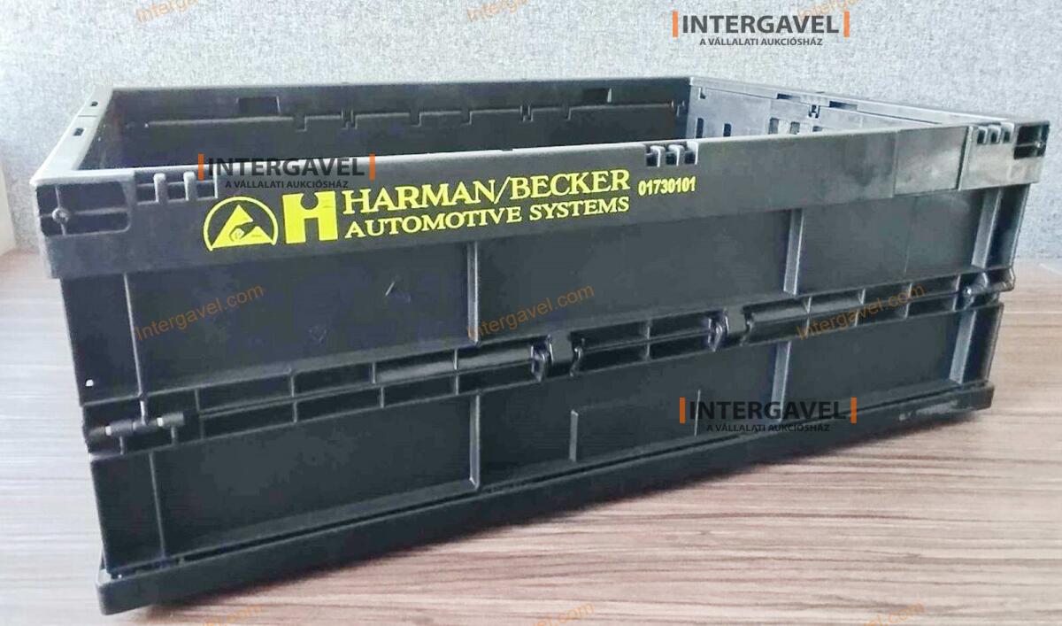 Összecsukható műanyag láda - 600x400x220 3