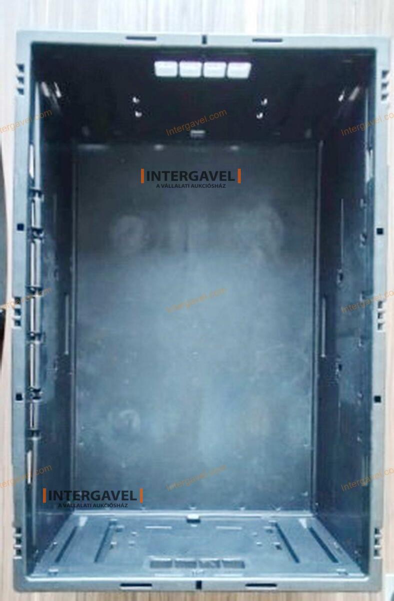 Összecsukható műanyag láda - 600x400x220 5