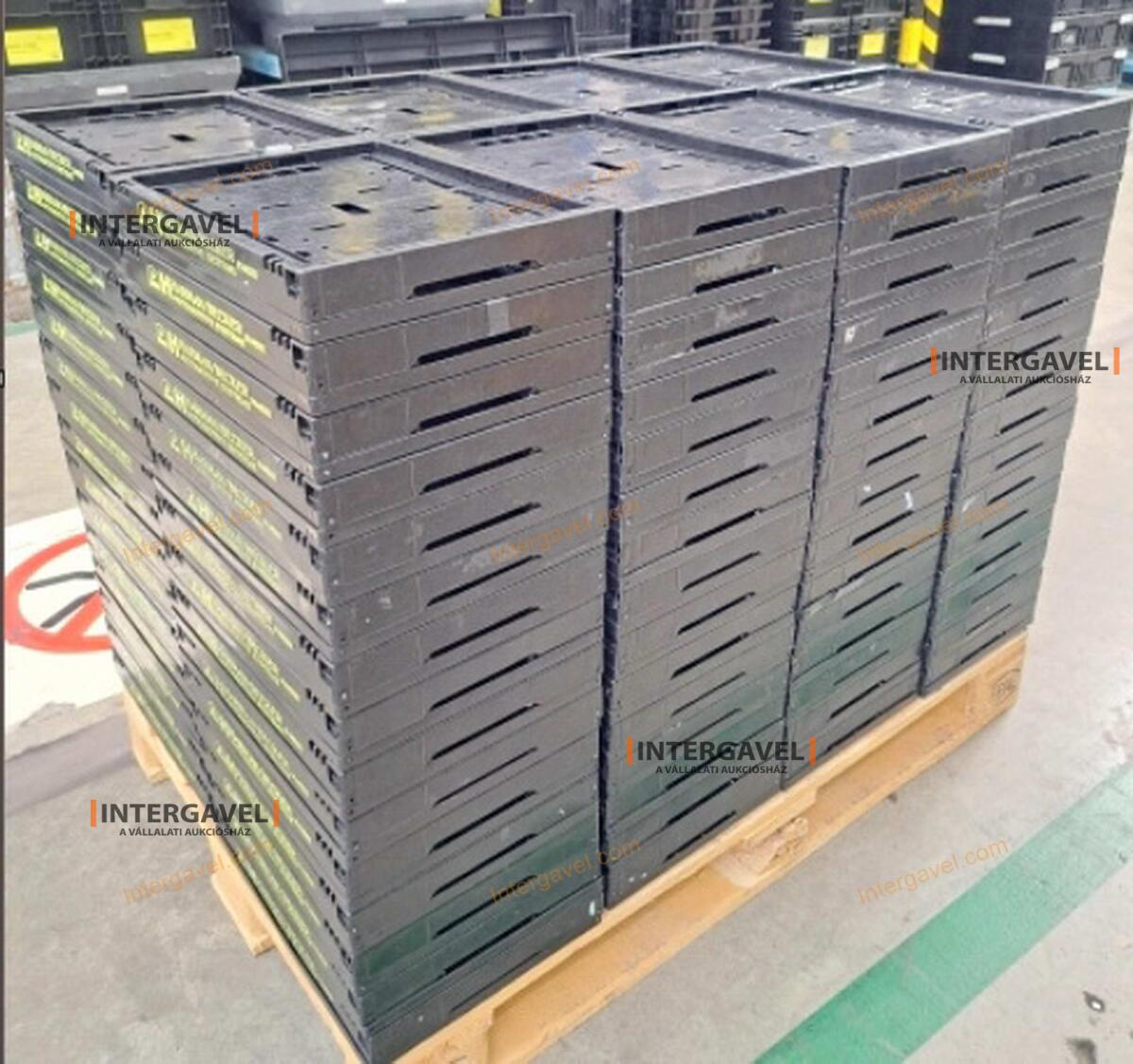 Összecsukható műanyag láda - 400x300x220 6