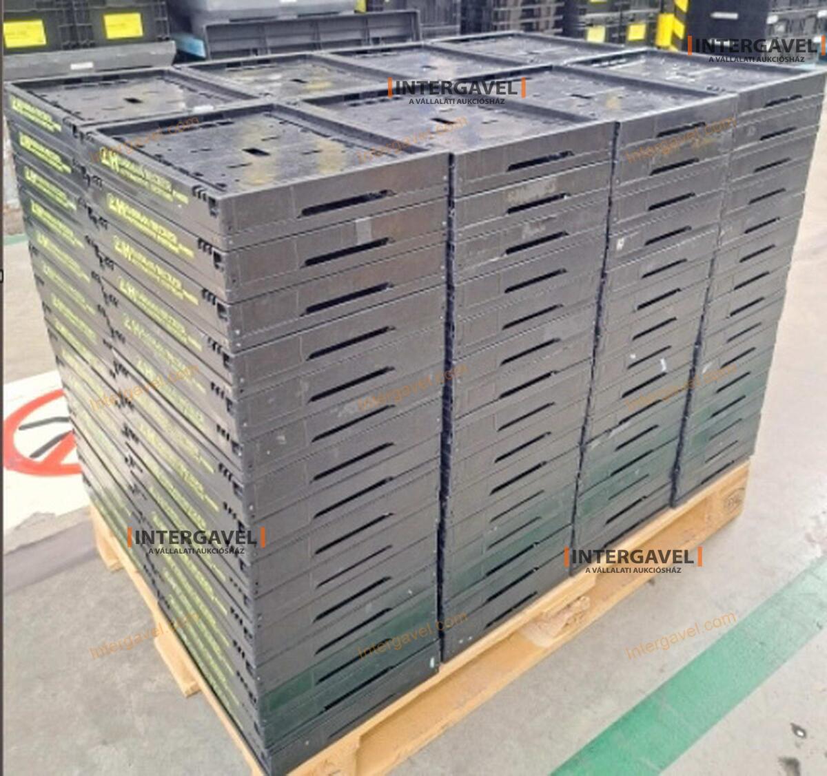 Összecsukható műanyag láda - 400x300x220 6