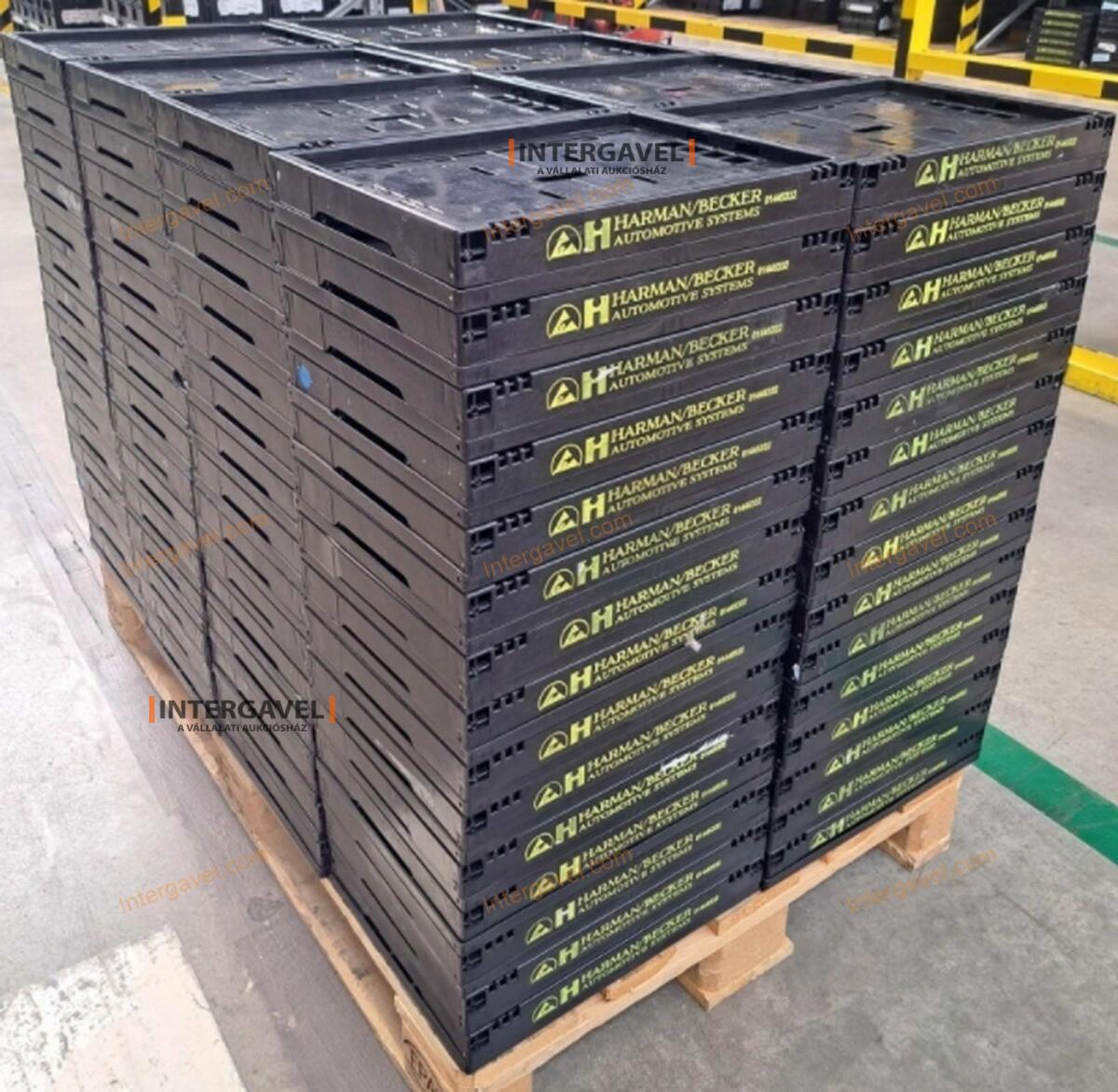 Összecsukható műanyag láda - 400x300x220 7