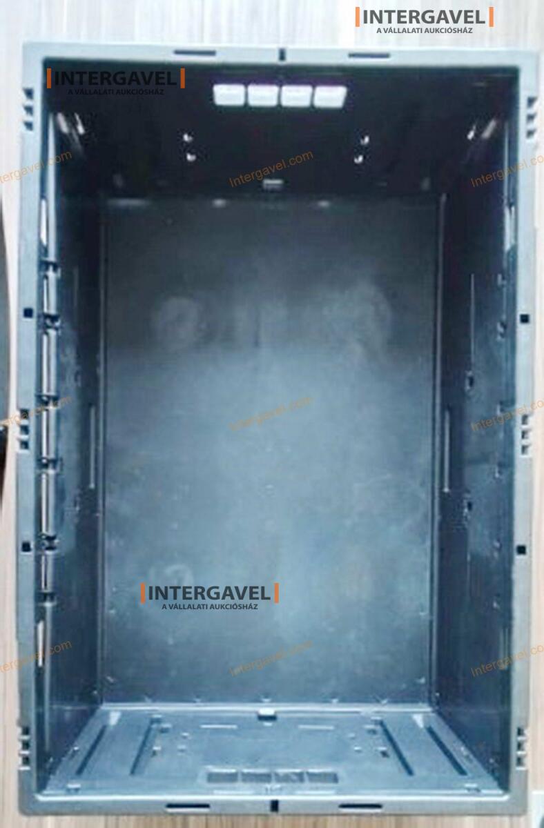 Összecsukható műanyag láda - 600x400x220 5