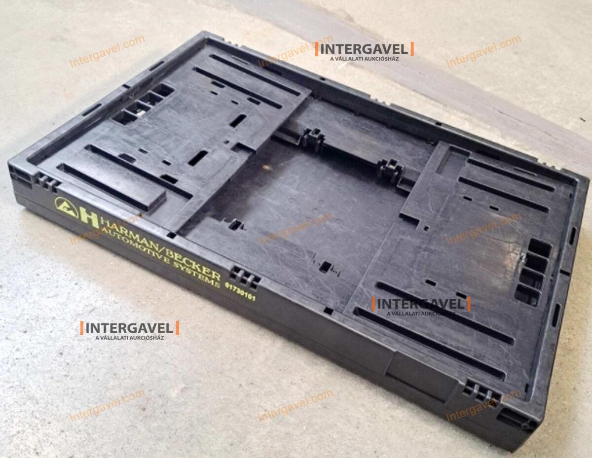 Összecsukható műanyag láda - 600x400x220 2