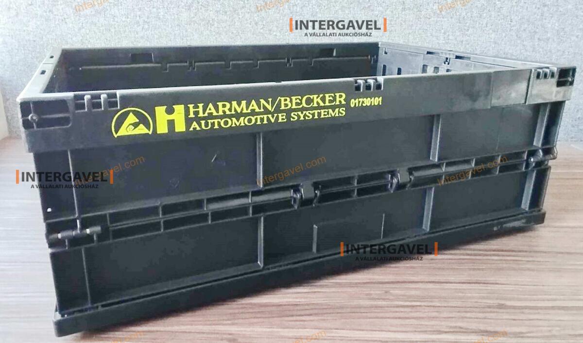 Összecsukható műanyag láda - 600x400x220 3