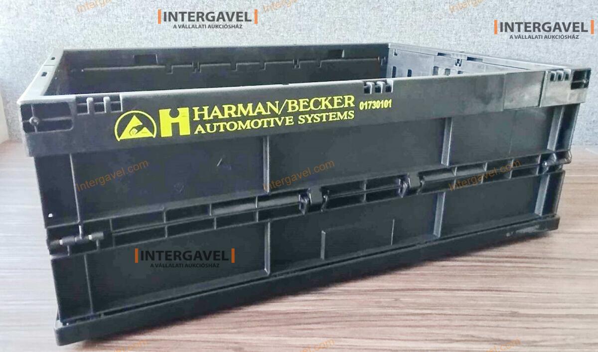 Összecsukható műanyag láda - 600x400x220 3