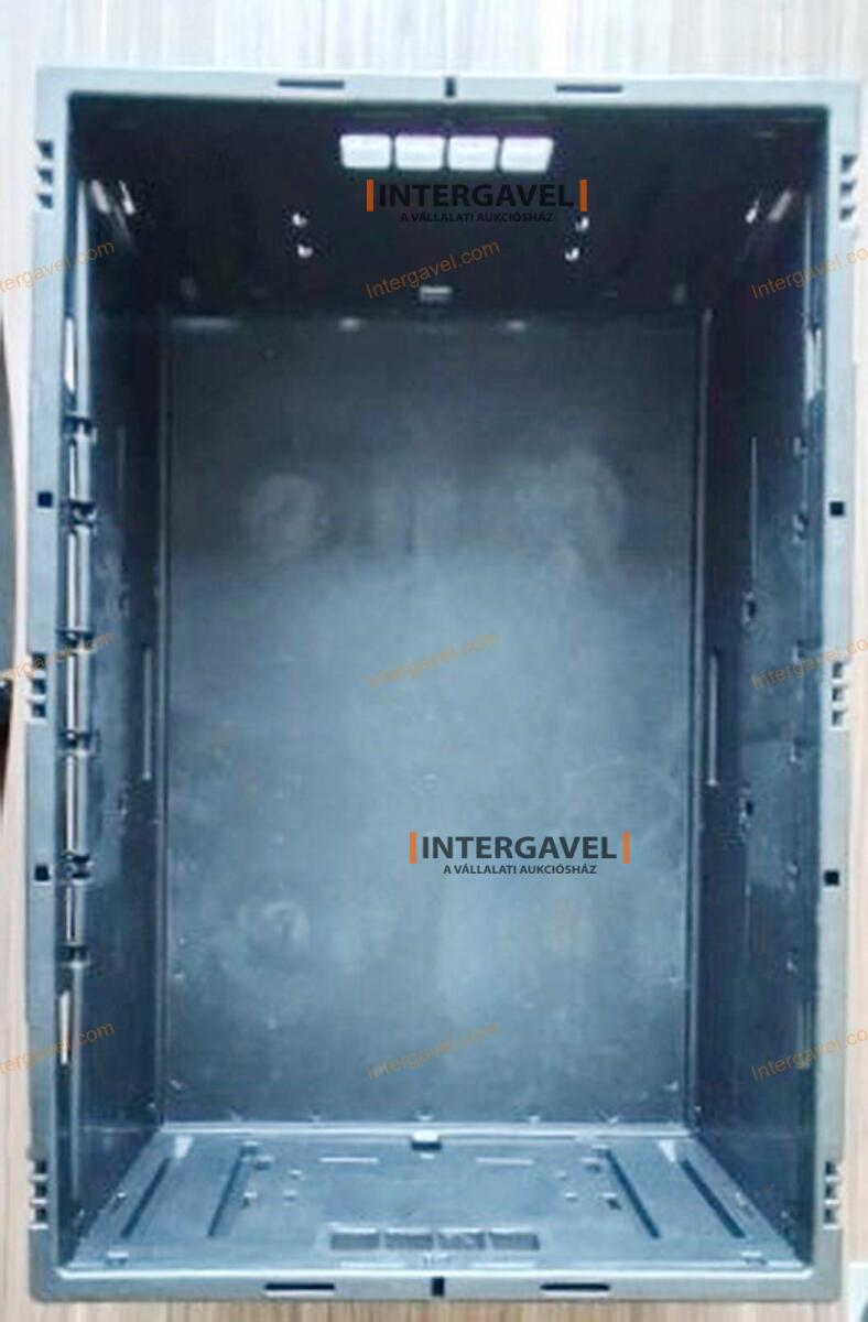 Összecsukható műanyag láda - 600x400x220 5