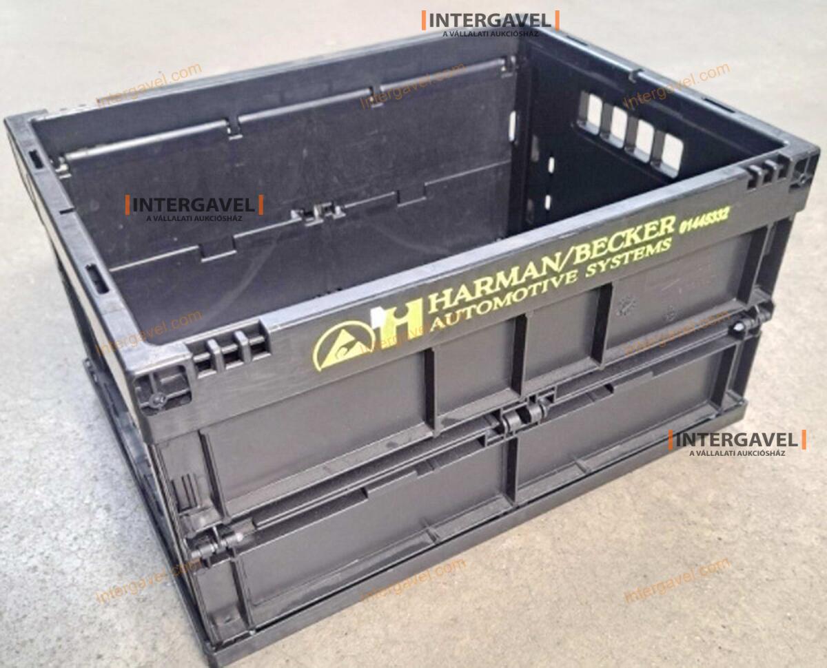 Összecsukható műanyag láda - 400x300x220