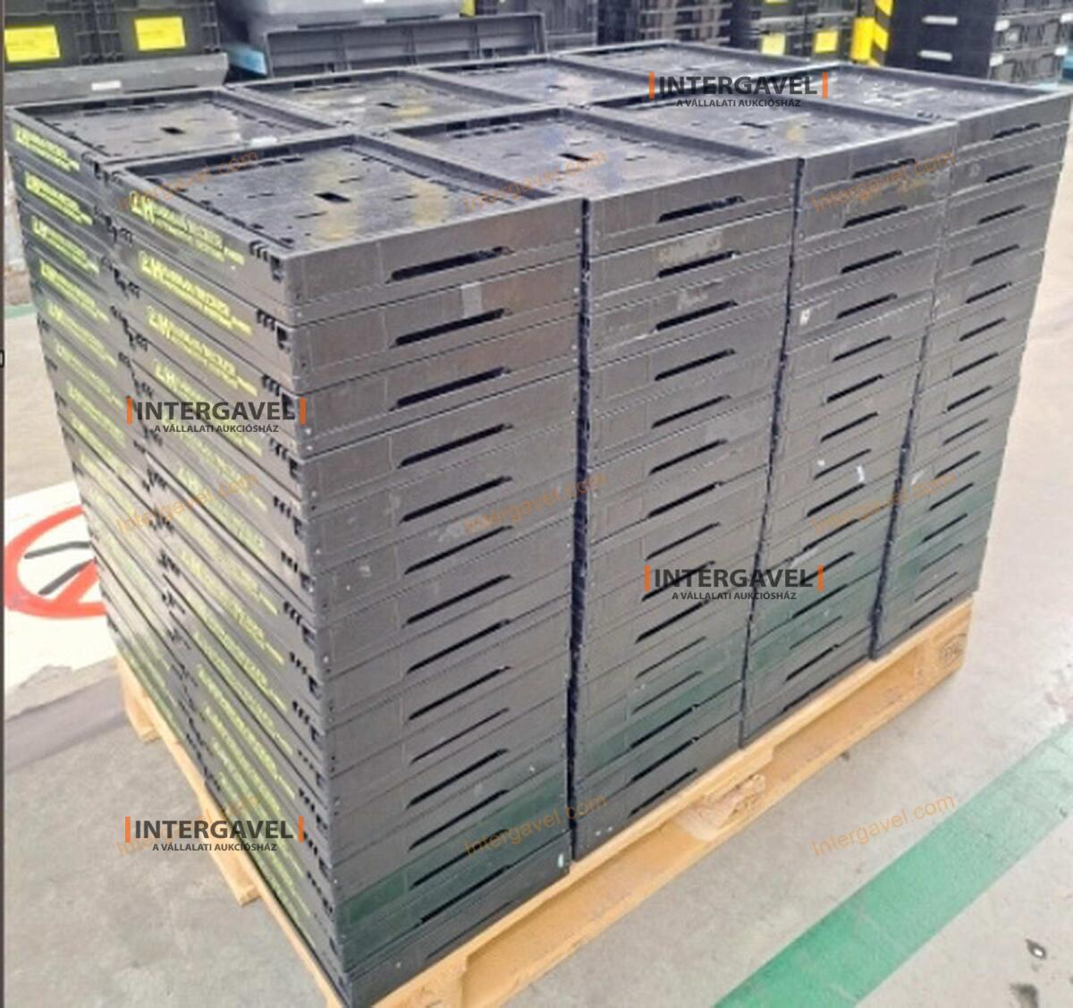 Összecsukható műanyag láda - 400x300x220 6