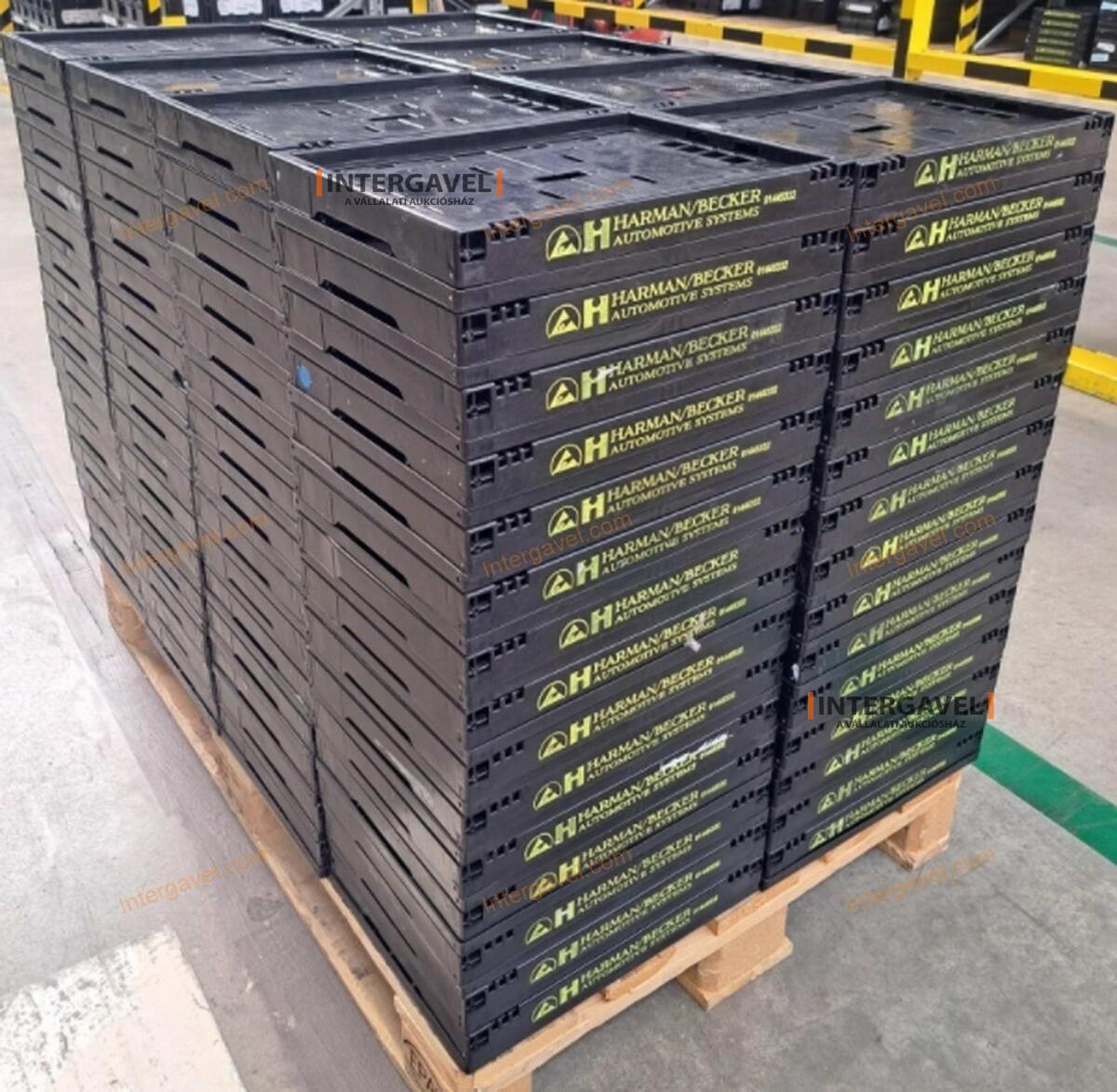 Összecsukható műanyag láda - 400x300x220 7