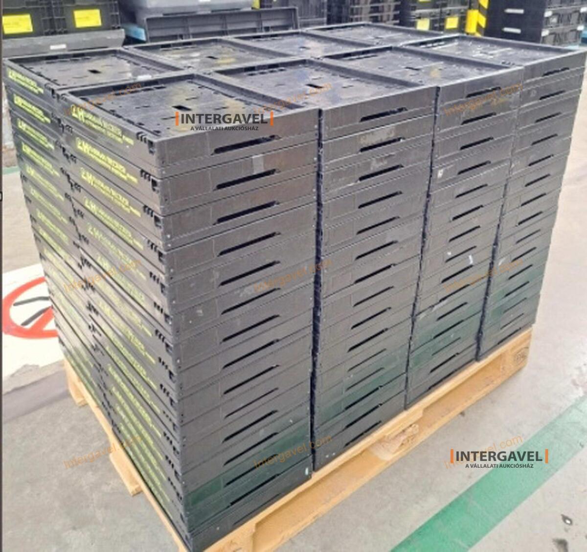 Összecsukható műanyag láda - 400x300x220 6