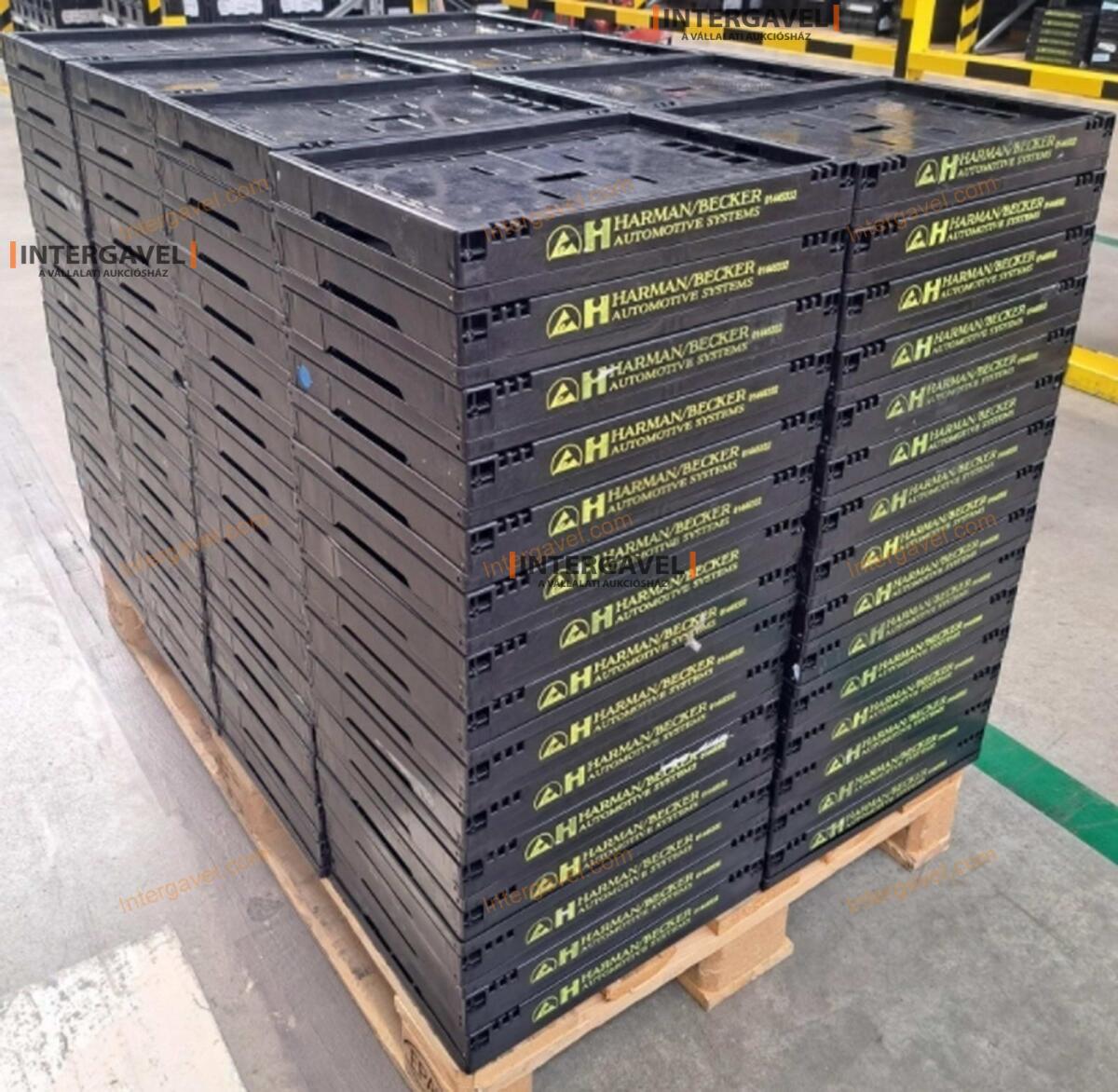 Összecsukható műanyag láda - 400x300x220 7