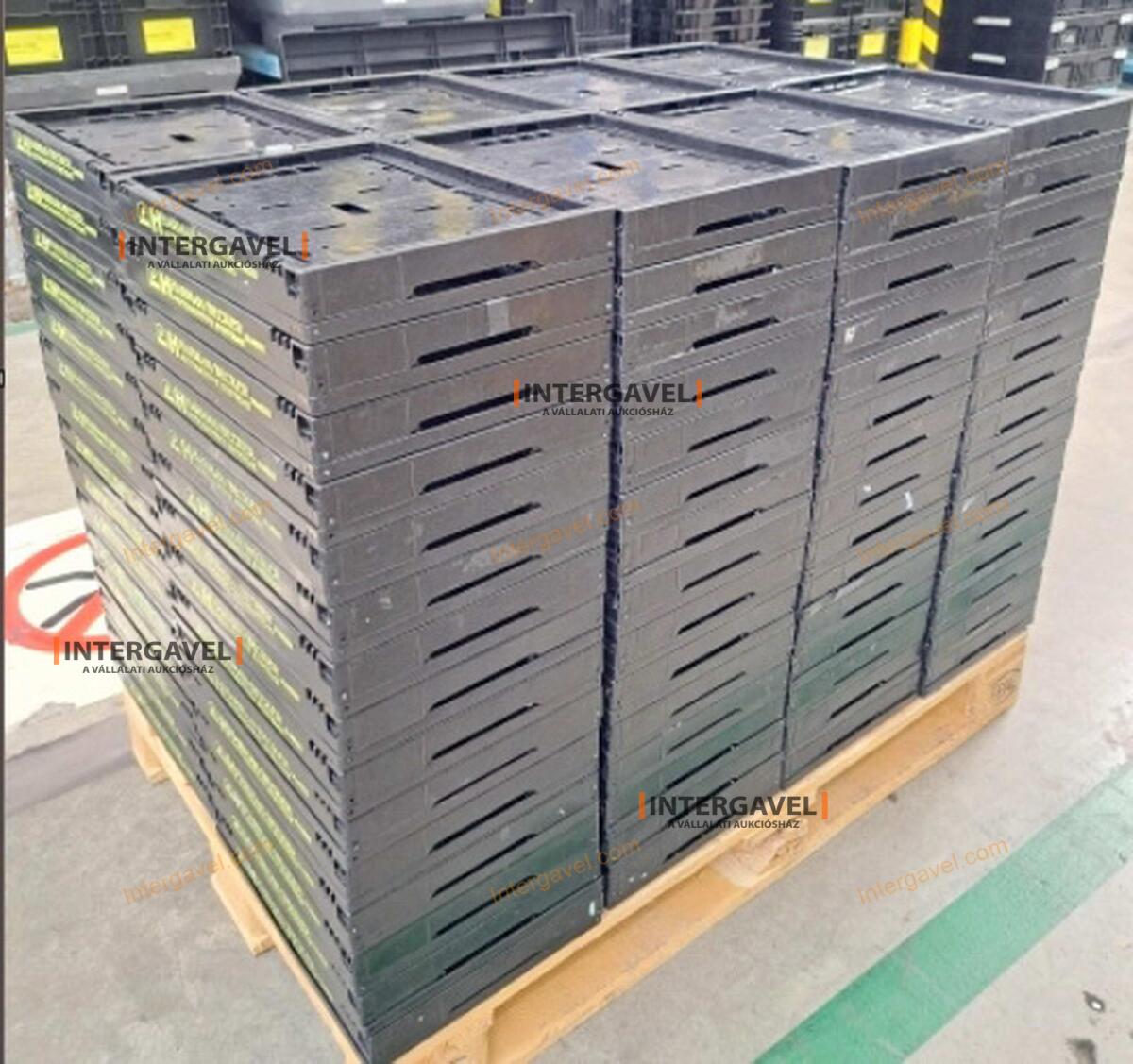 Összecsukható műanyag láda - 400x300x220 6