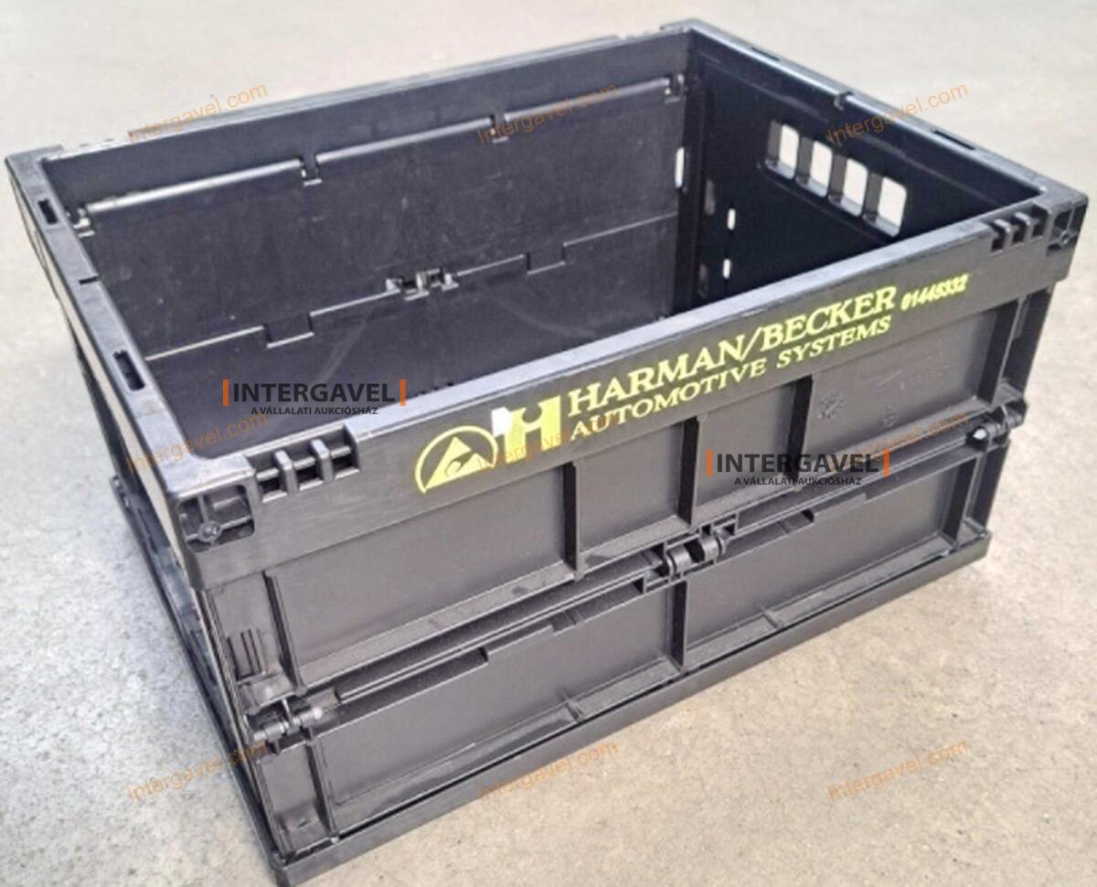 Összecsukható műanyag láda - 400x300x220