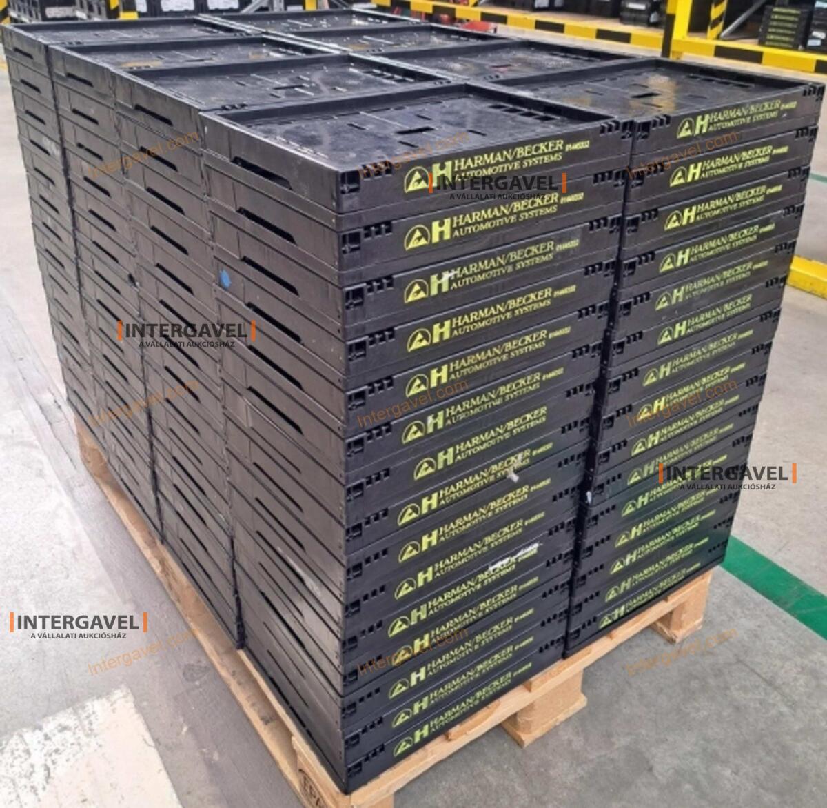 Összecsukható műanyag láda - 400x300x220 7