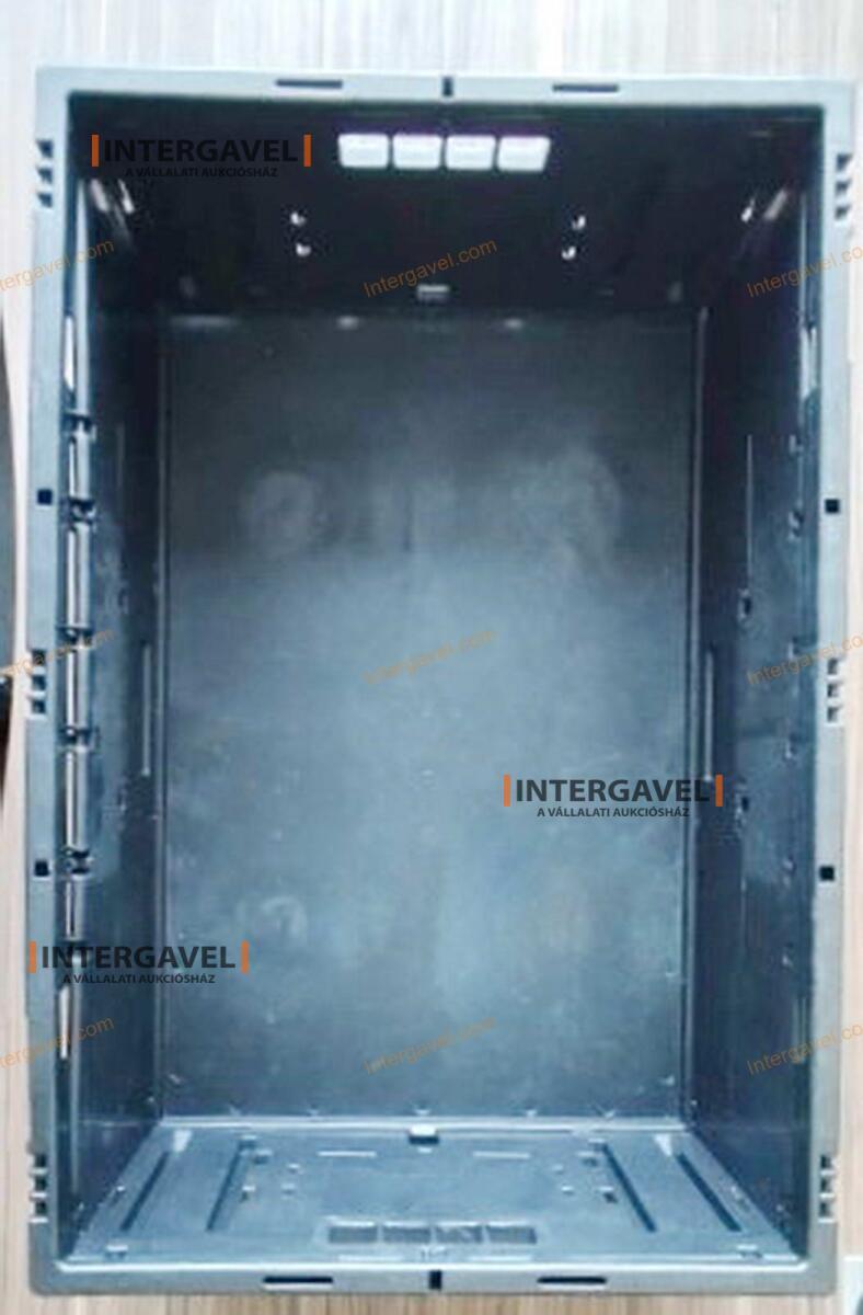 Összecsukható műanyag láda - 600x400x220 5