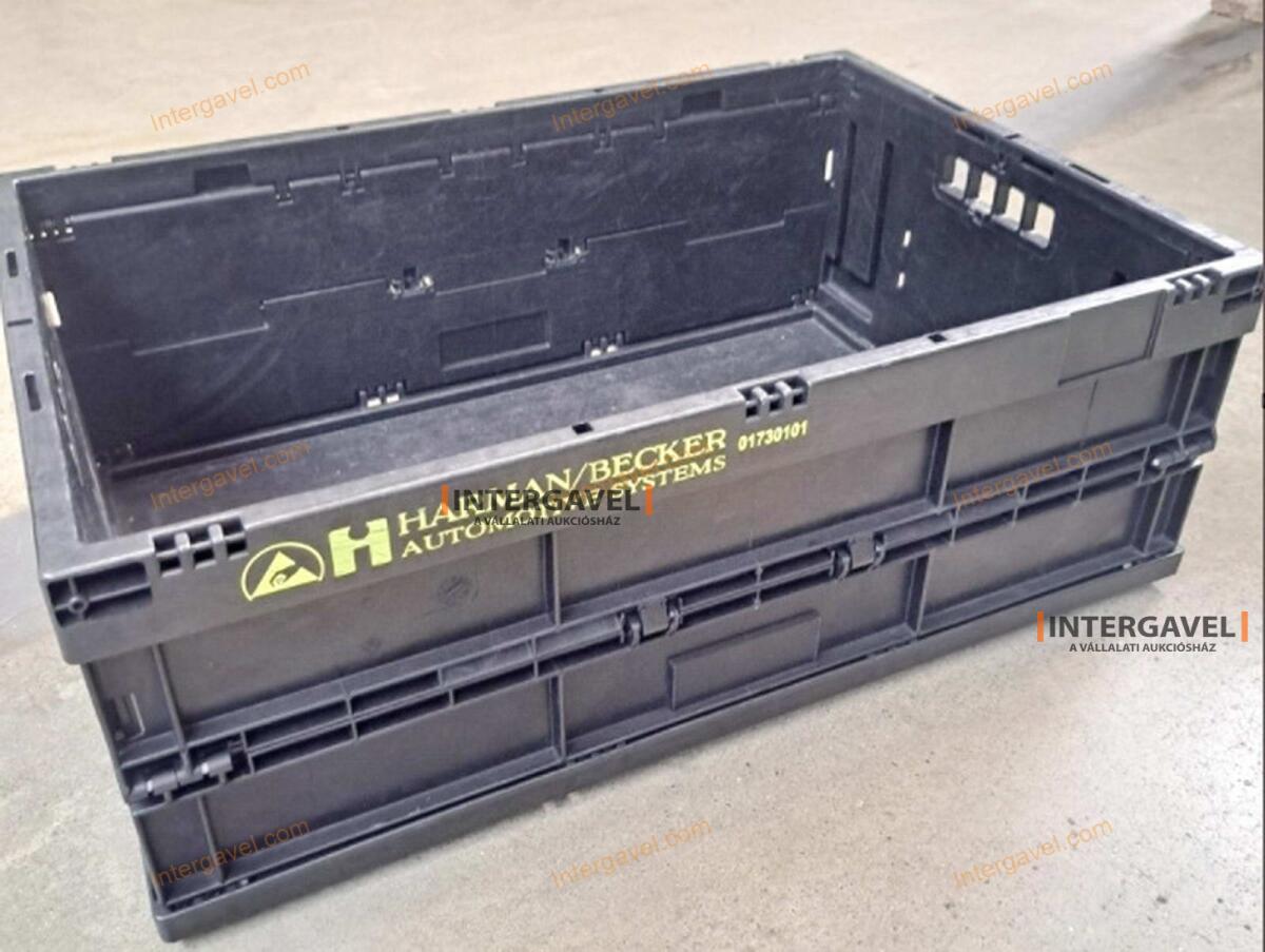 Összecsukható műanyag láda - 600x400x220