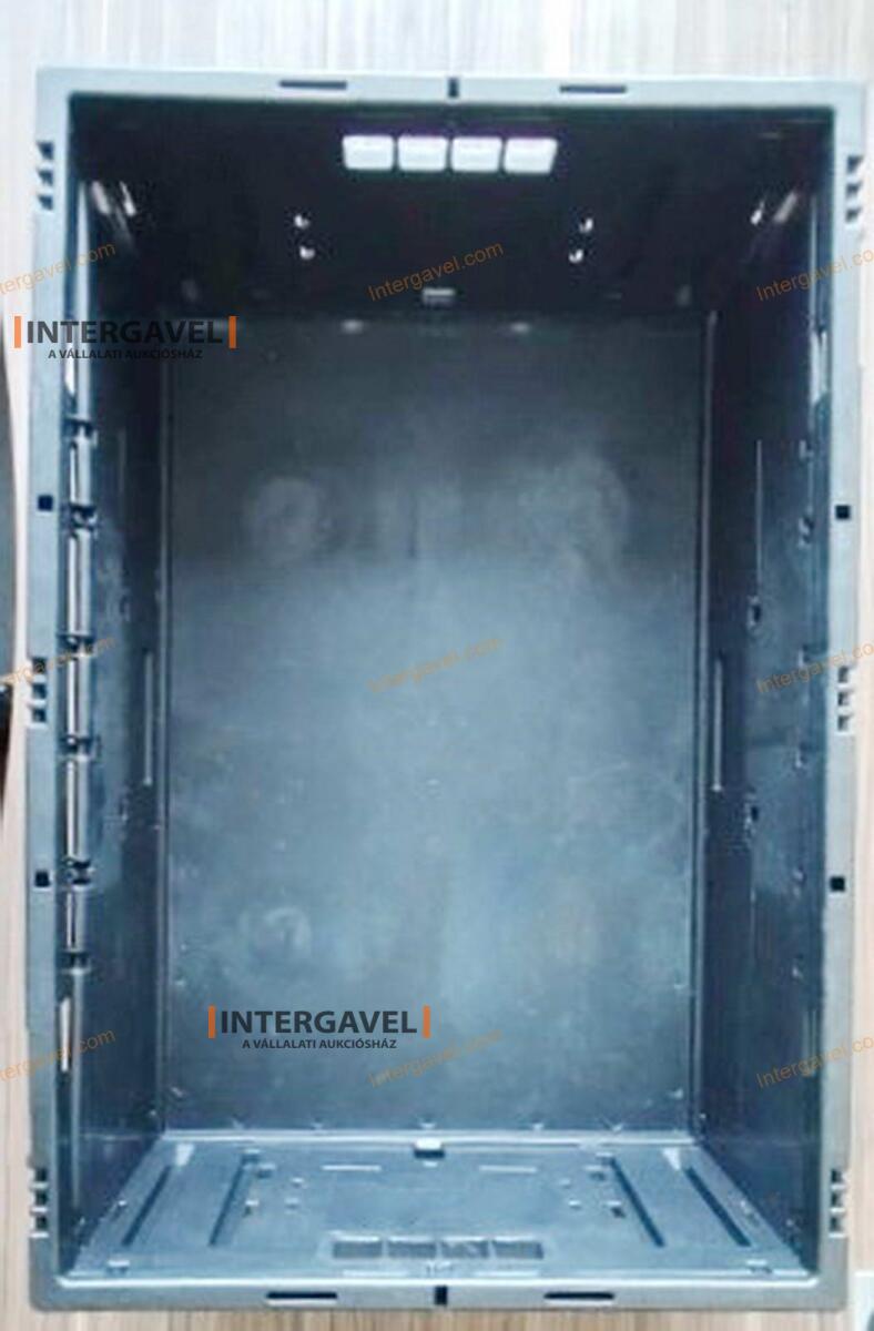 Összecsukható műanyag láda - 600x400x220 5