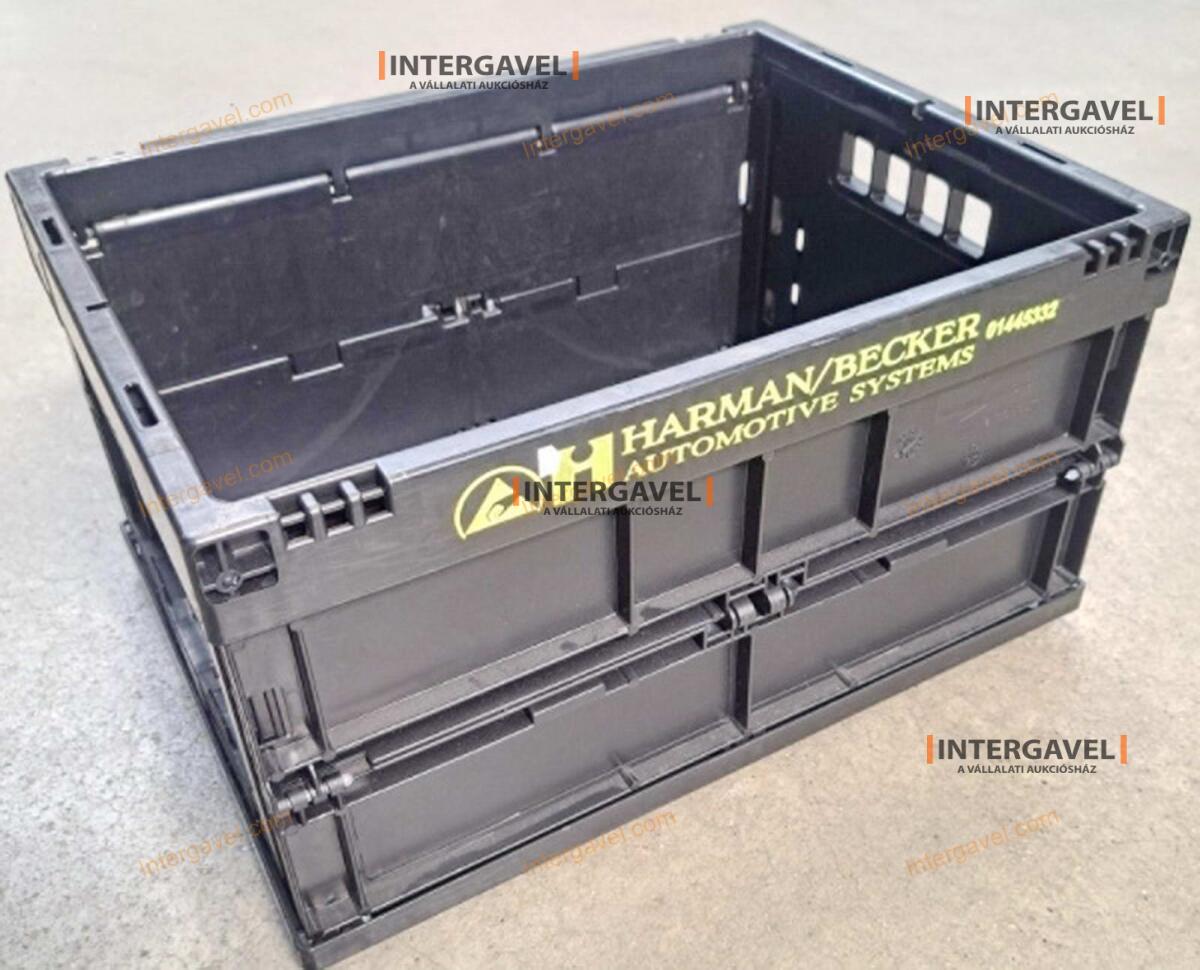 Összecsukható műanyag láda - 400x300x220