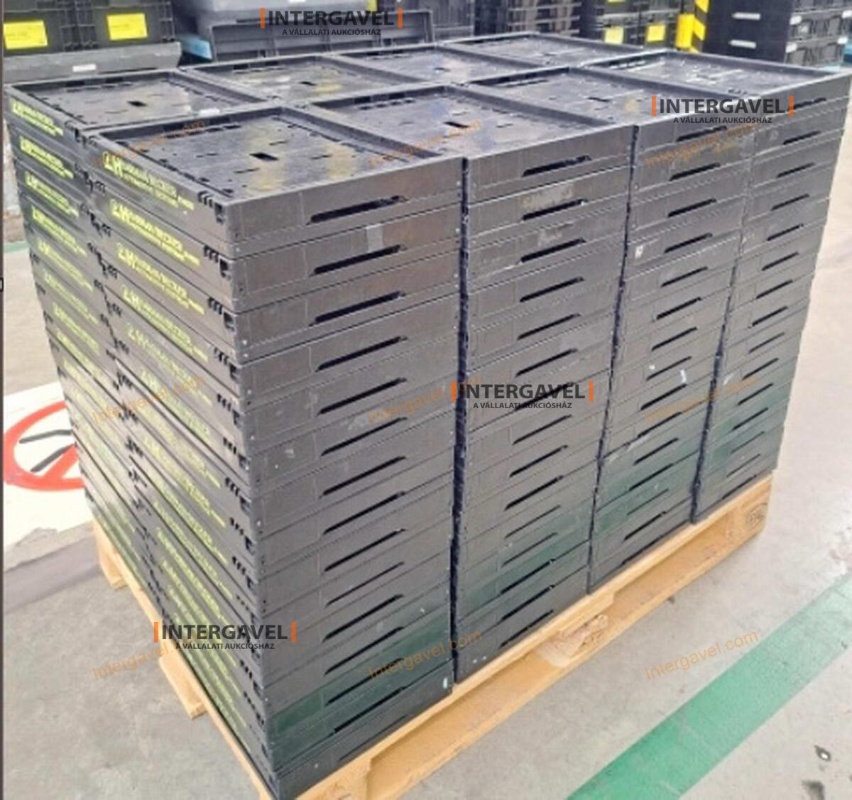 Összecsukható műanyag láda - 400x300x220 6