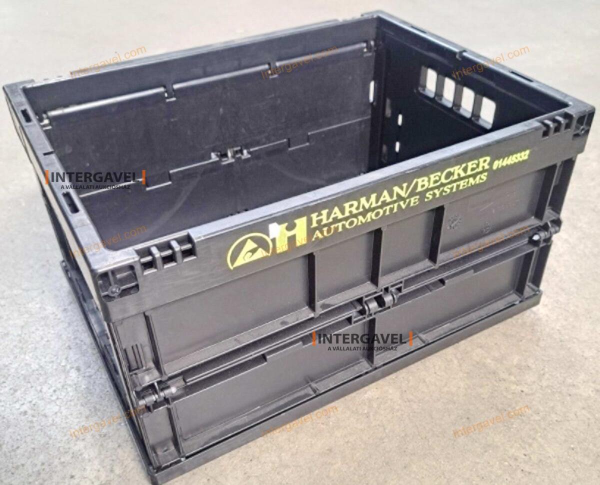 Összecsukható műanyag láda - 400x300x220