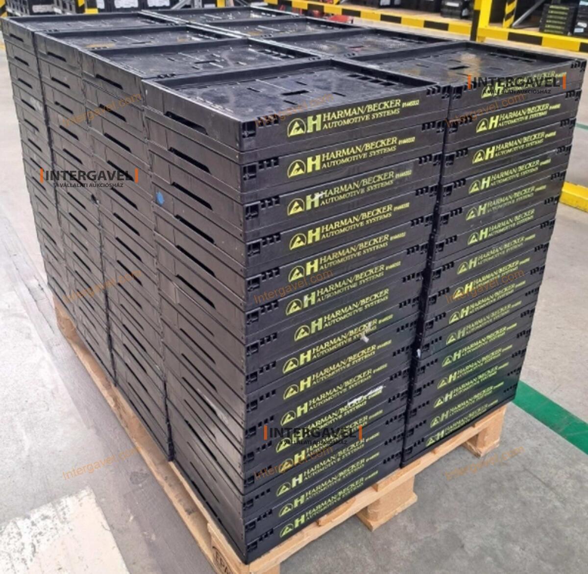 Összecsukható műanyag láda - 400x300x220 7