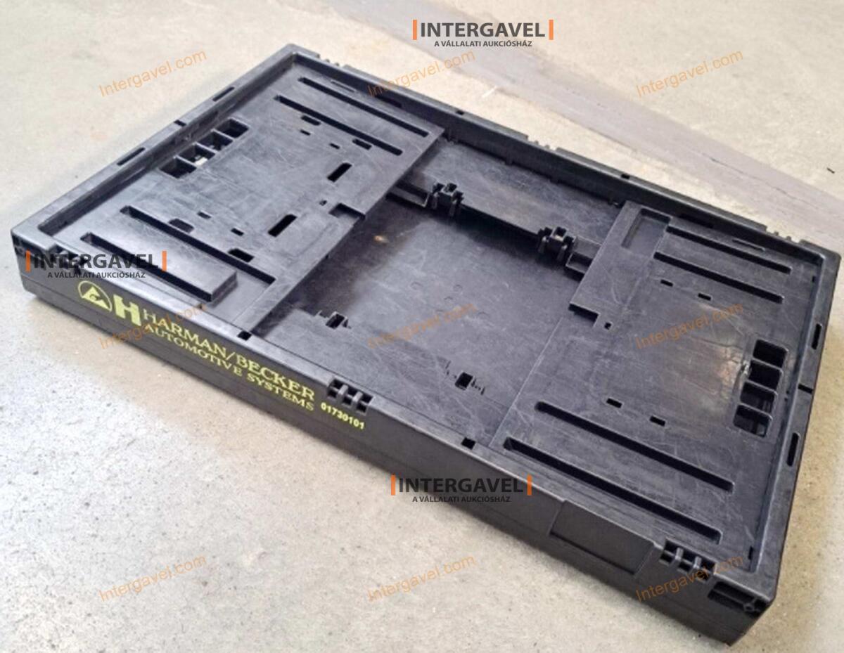 Összecsukható műanyag láda - 600x400x220 2