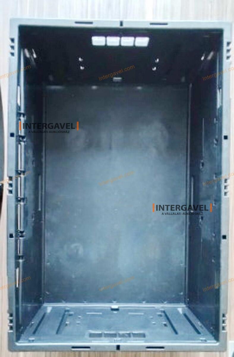 Összecsukható műanyag láda - 600x400x220 5