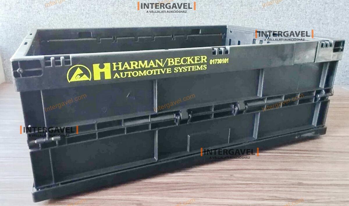 Összecsukható műanyag láda - 600x400x220 3