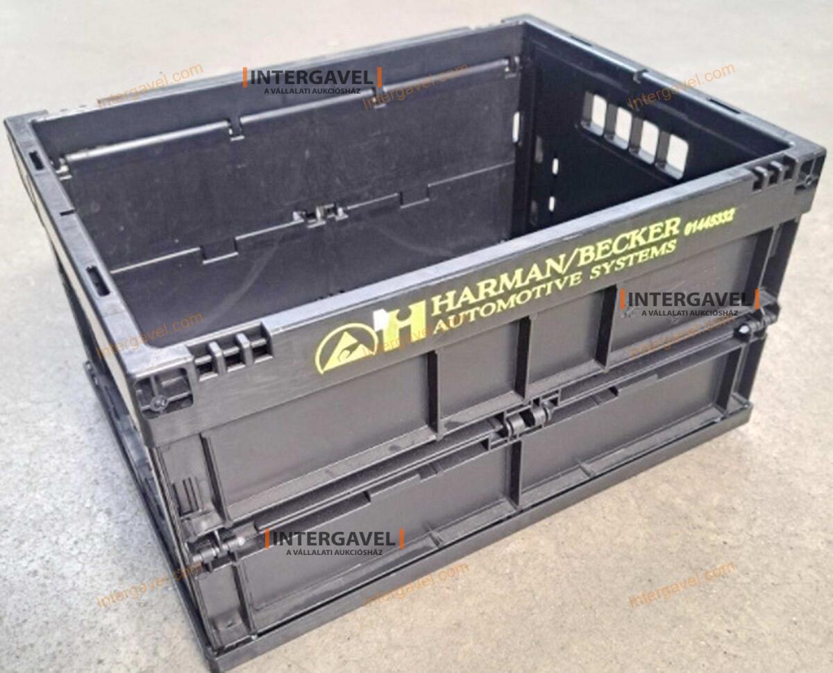 Összecsukható műanyag láda - 400x300x220