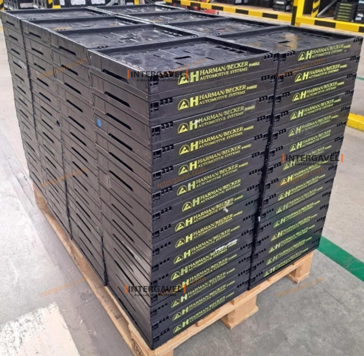 Összecsukható műanyag láda - 400x300x220 7