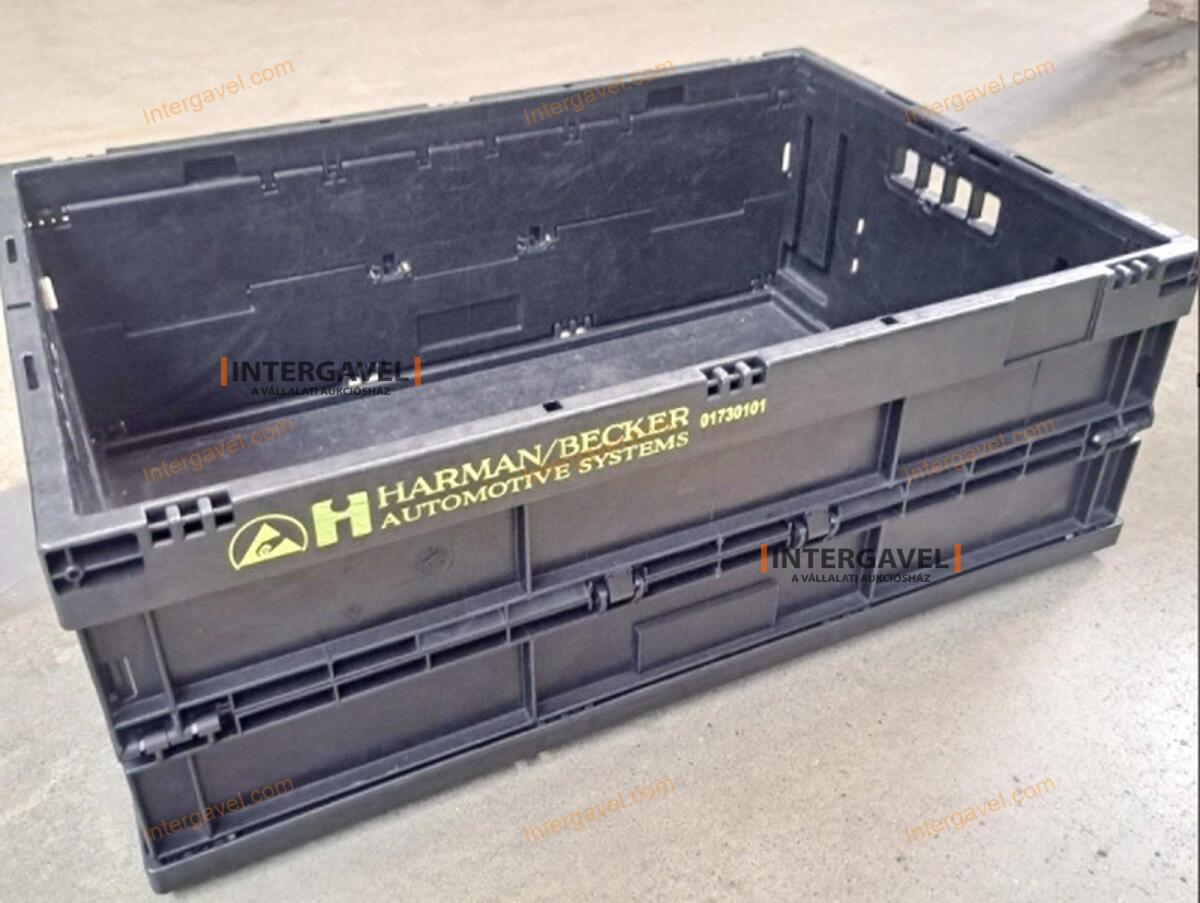 Összecsukható műanyag láda - 600x400x220