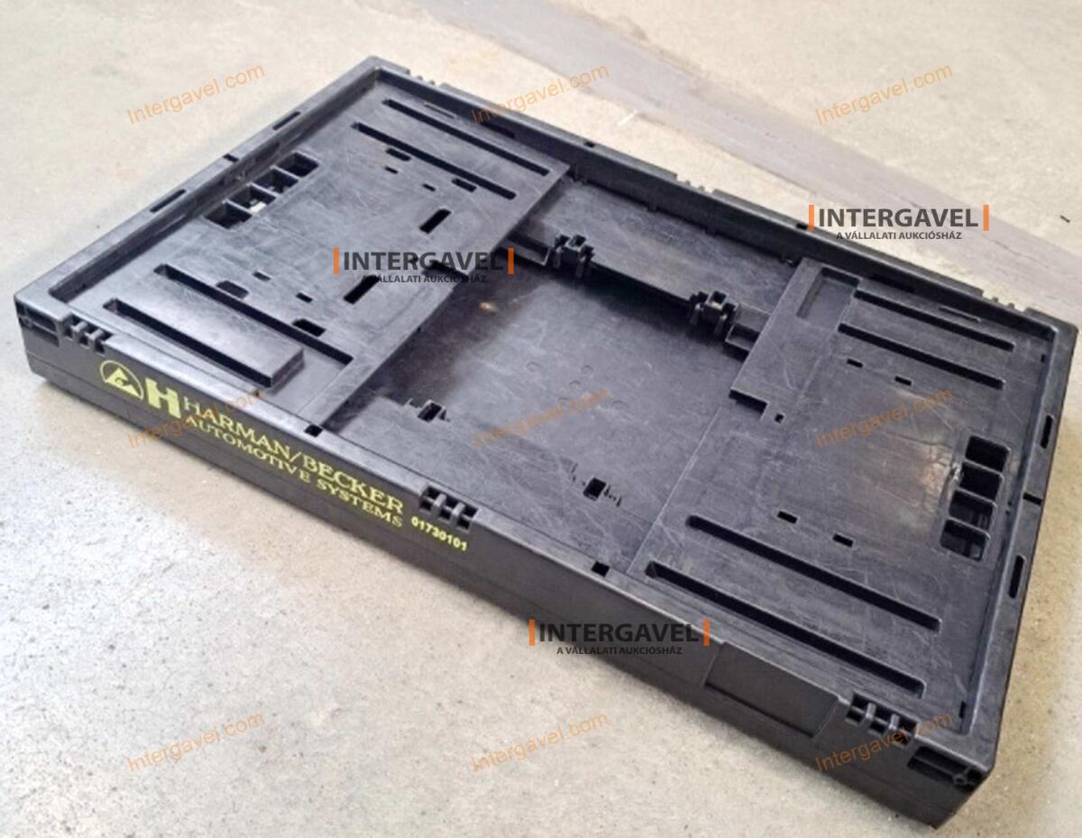 Összecsukható műanyag láda - 600x400x220 2