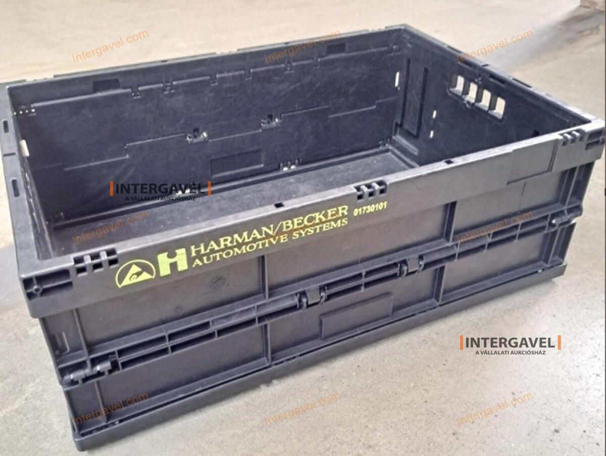 Összecsukható műanyag láda - 600x400x220