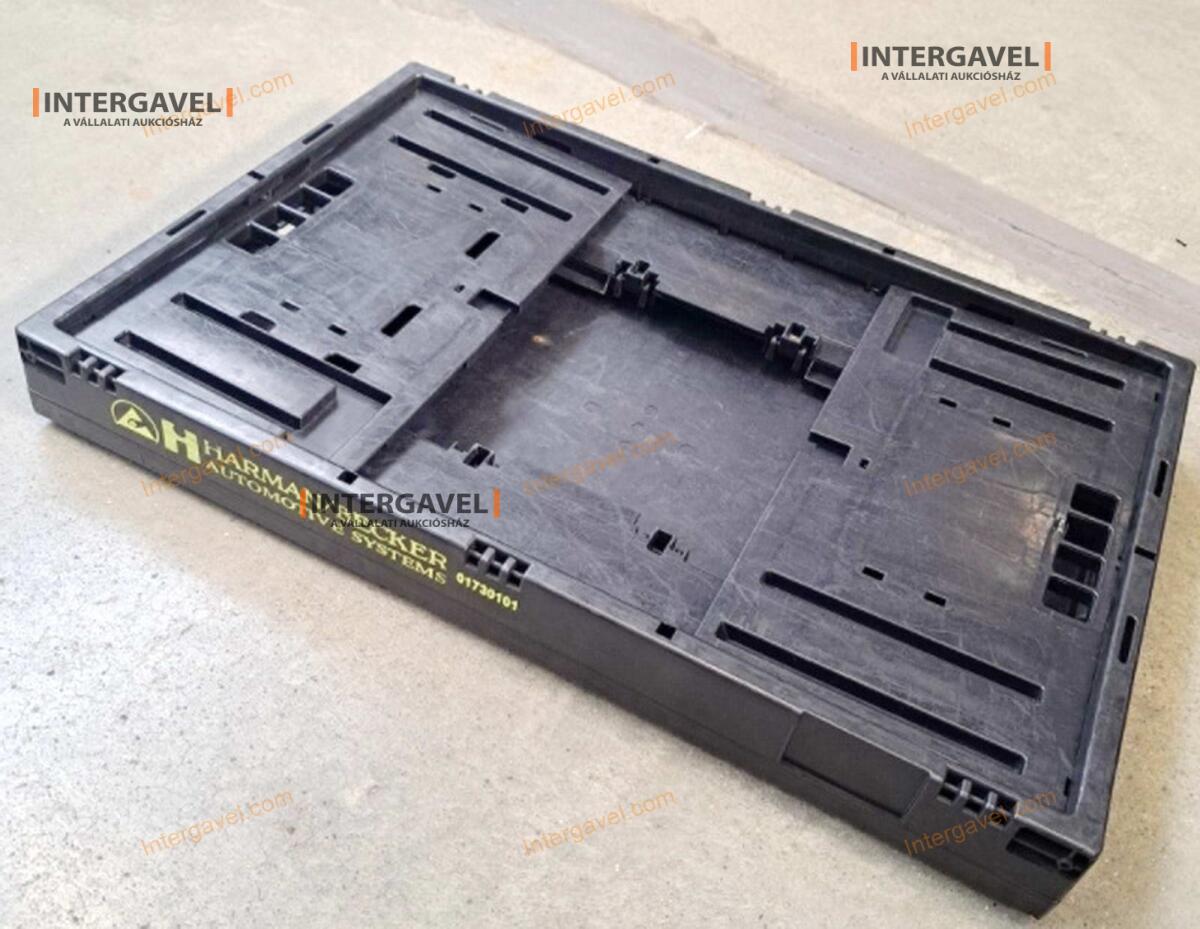 Összecsukható műanyag láda - 600x400x220 2