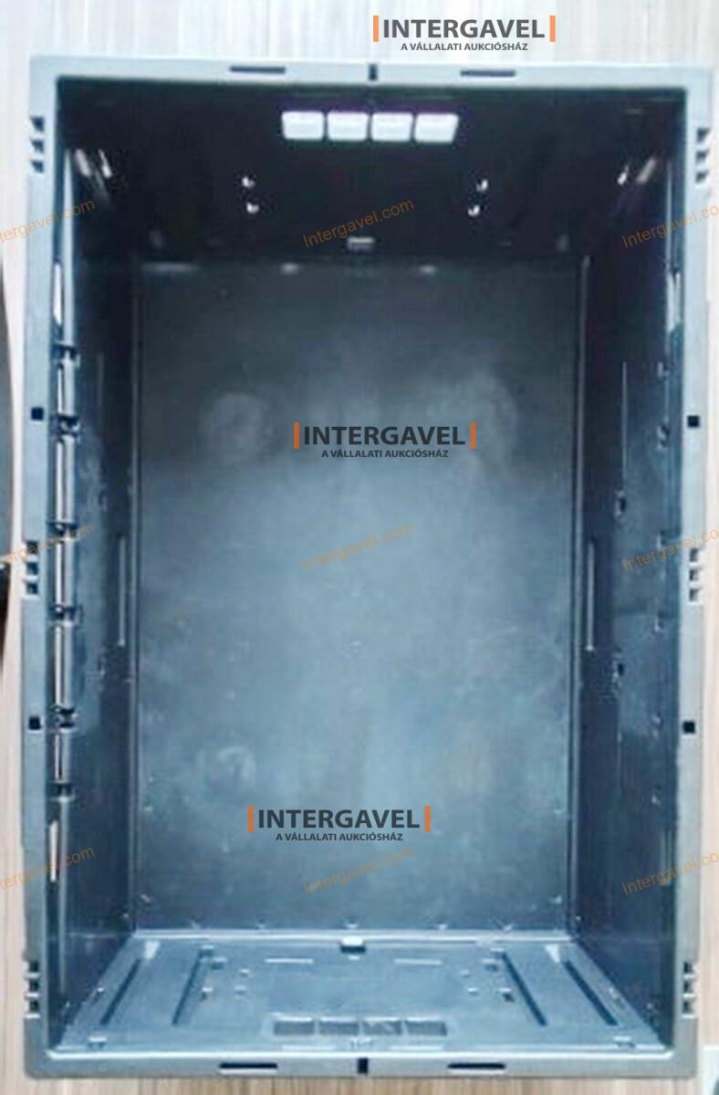 Összecsukható műanyag láda - 600x400x220 5