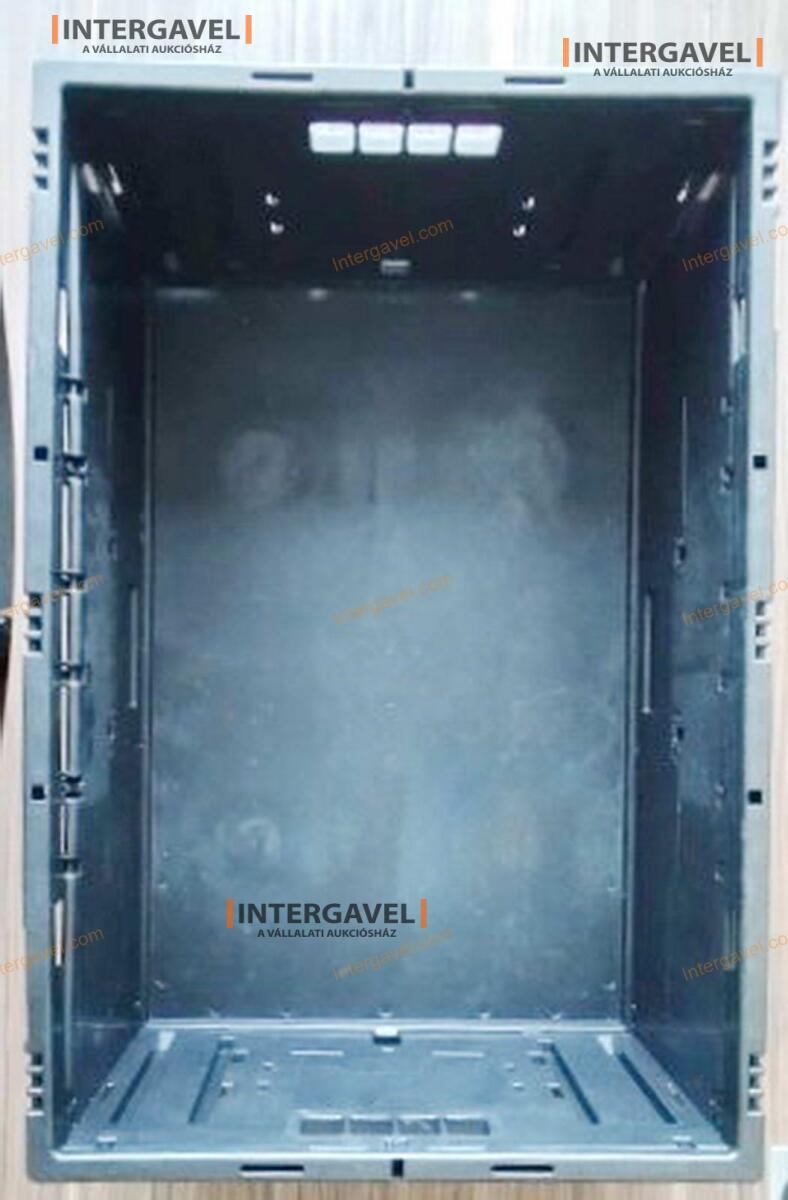 Összecsukható műanyag láda - 600x400x220 5