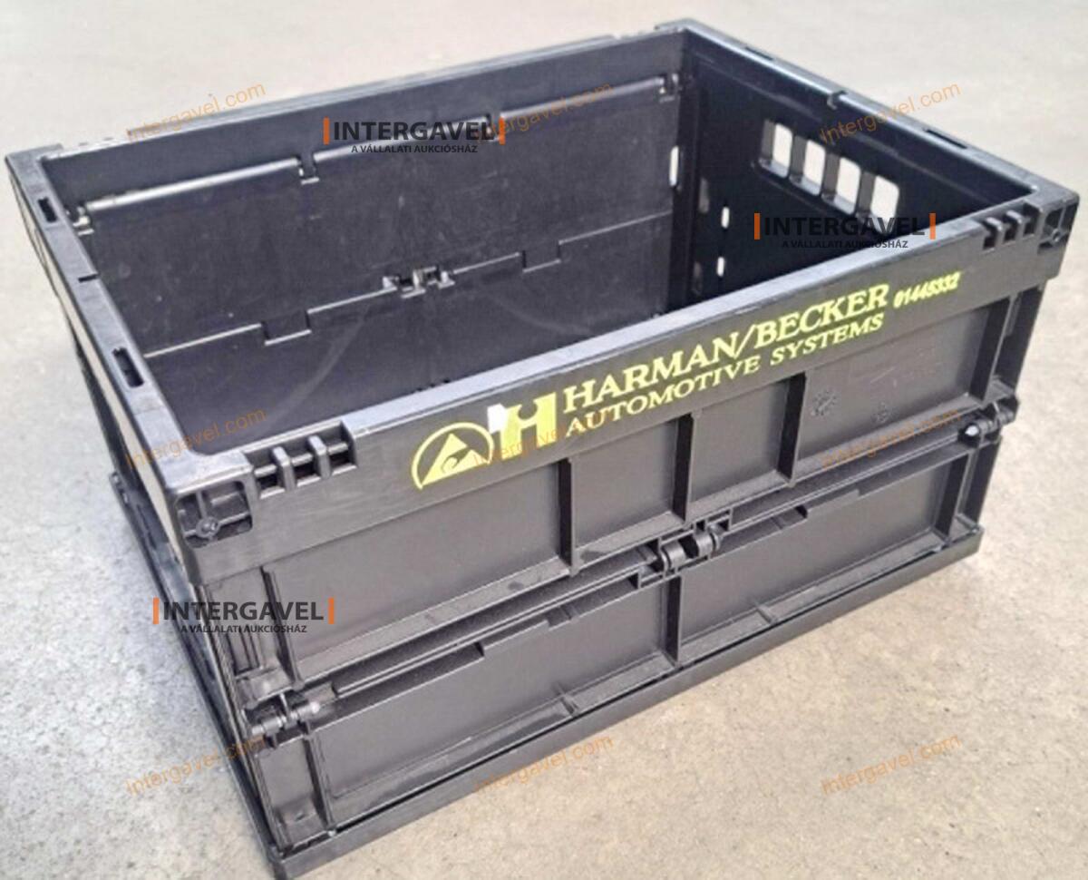 Összecsukható műanyag láda - 400x300x220