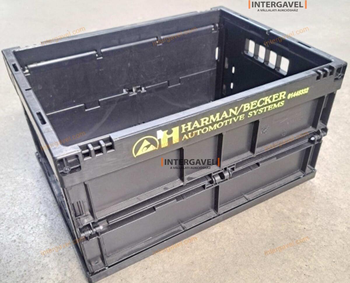 Összecsukható műanyag láda - 400x300x220