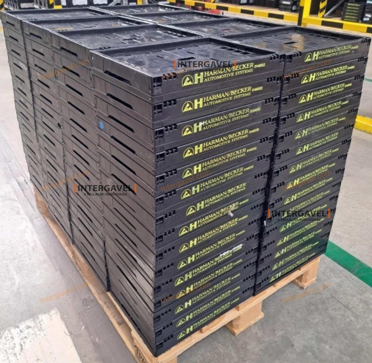 Összecsukható műanyag láda - 400x300x220 7