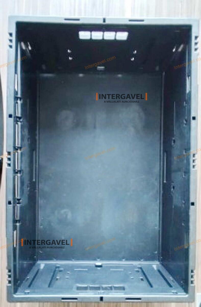 Összecsukható műanyag láda - 600x400x220 5