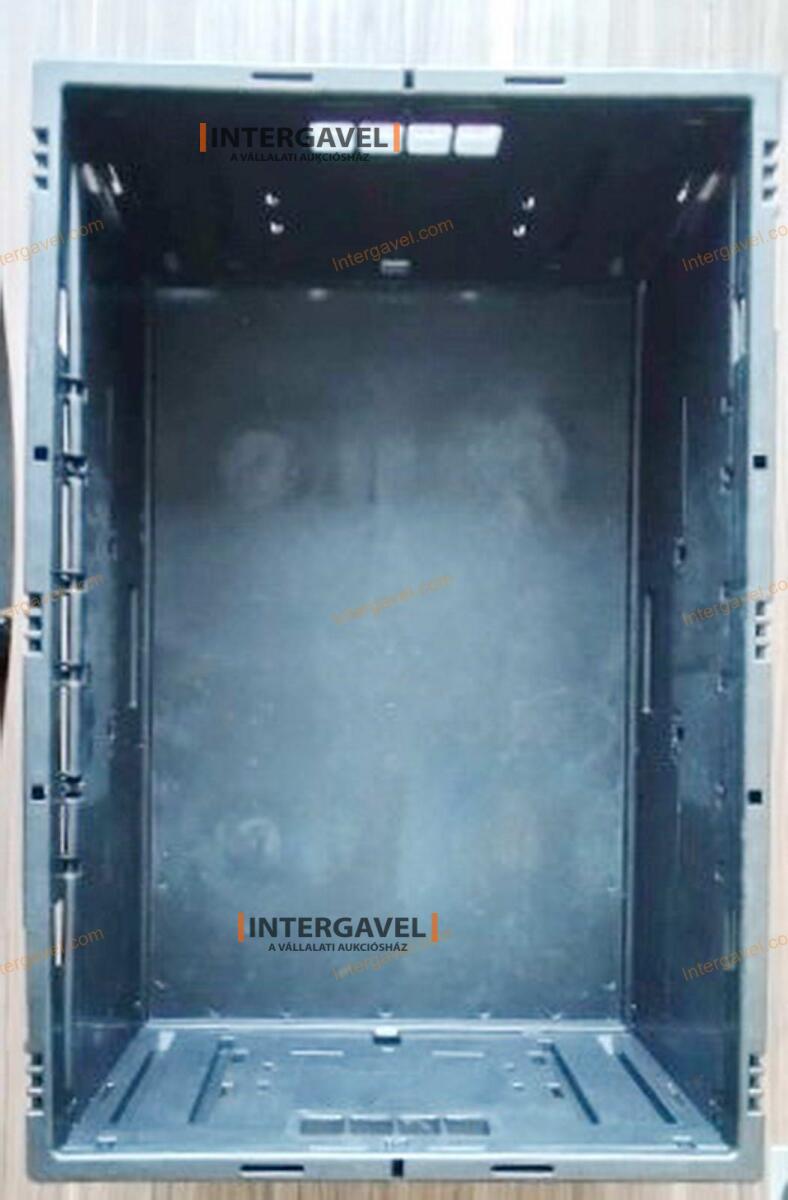 Összecsukható műanyag láda - 600x400x220 5