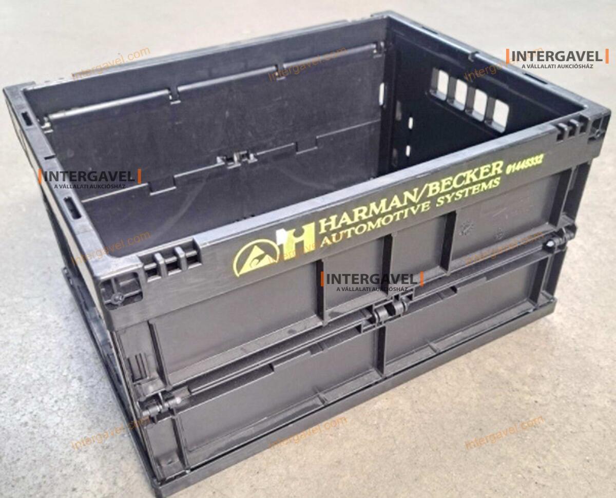 Összecsukható műanyag láda - 400x300x220