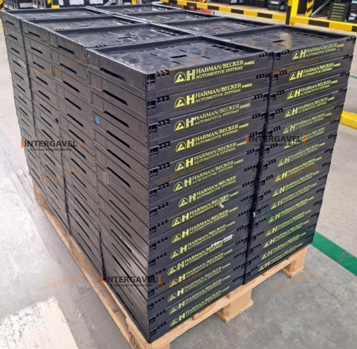 Összecsukható műanyag láda - 400x300x220 7