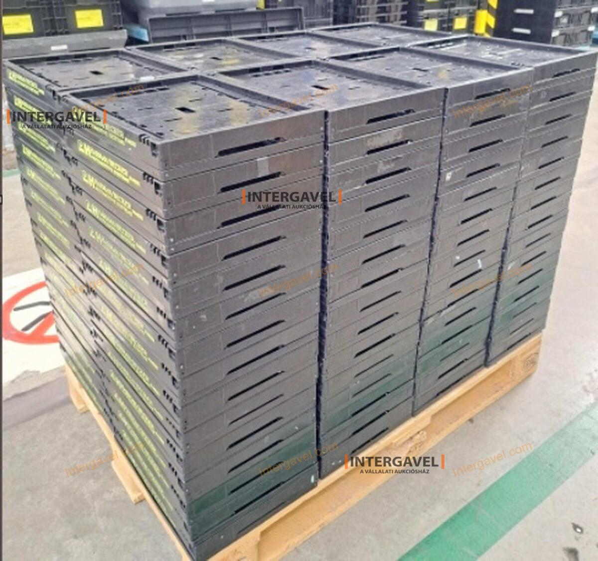 Összecsukható műanyag láda - 400x300x220 6