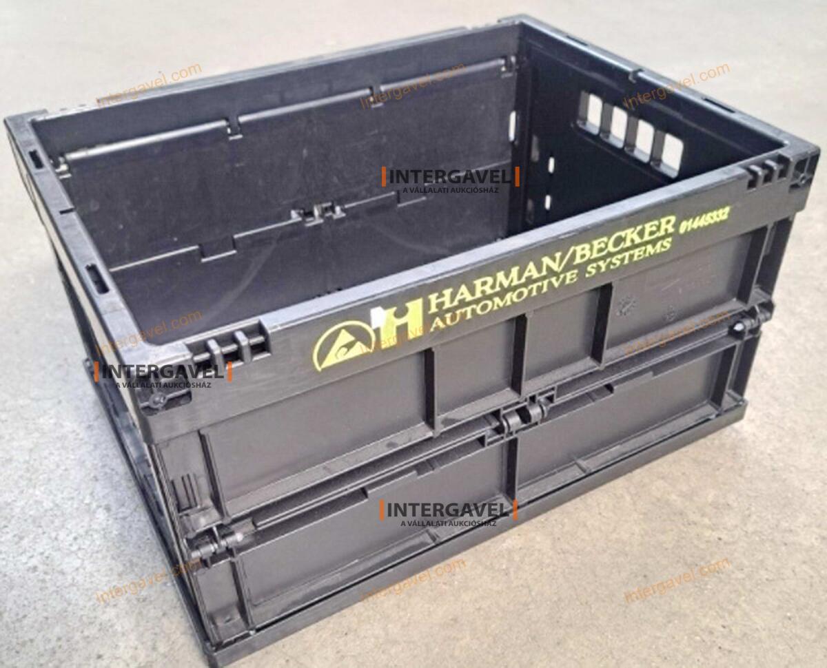 Összecsukható műanyag láda - 400x300x220